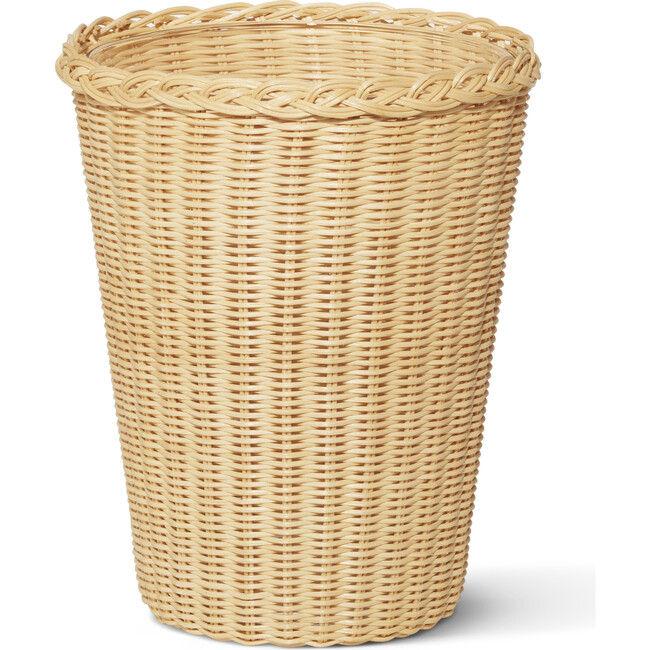 Freya Wicker Large Vase, Natural - Accents - 1