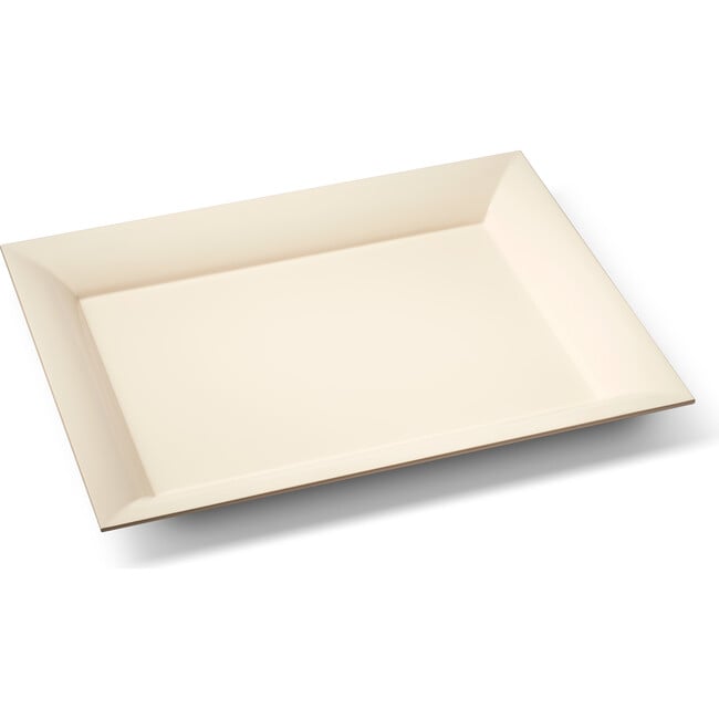 Aerin X Gracie Lacquer Serving Tray, Cream - Accents - 4