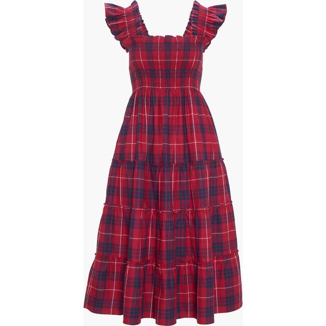 The Ellie Nap Dress, Cherry Tartan