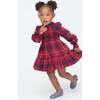 The Tiny Viviana Nap Dress, Cherry Tartan - Dresses - 3