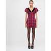 The Samantha Dress, Cherry Tartan - Dresses - 3
