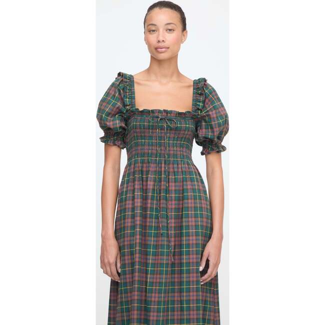 The Scarlett Nap Dress, Chestnut Tartan - Dresses - 3