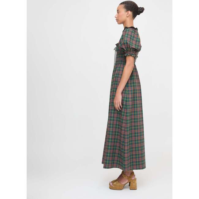 The Scarlett Nap Dress, Chestnut Tartan - Dresses - 4