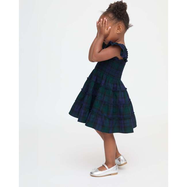 The Tiny Ellie Nap Dress, Blackwatch Tartan - Dresses - 5