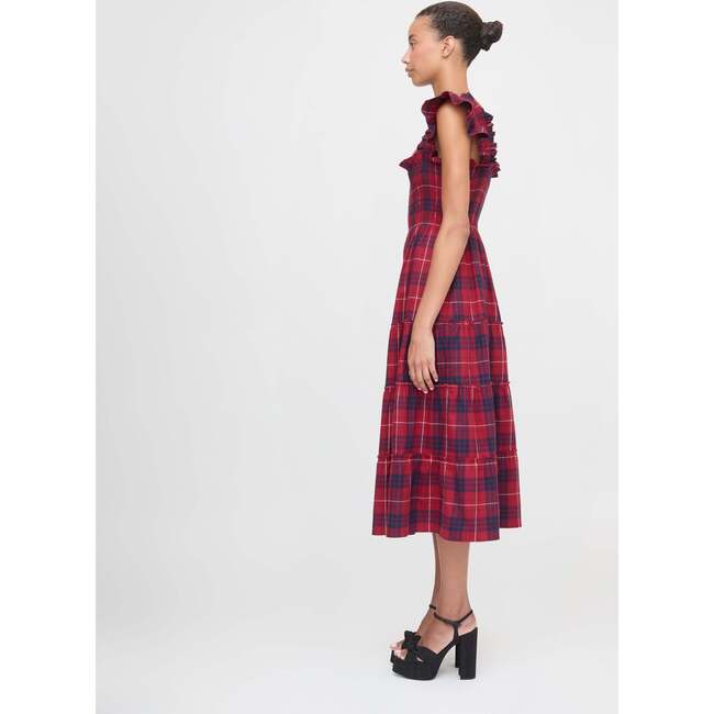 The Ellie Nap Dress, Cherry Tartan - Dresses - 3