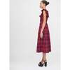 The Ellie Nap Dress, Cherry Tartan - Dresses - 3