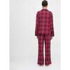 The Steffy PJ Set, Cherry Tartan - Pajamas - 5
