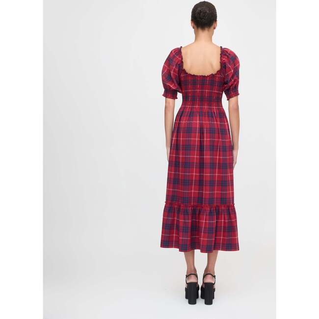 The Louisa Nap Dress, Cherry Tartan - Dresses - 5