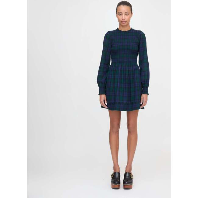 The Lilia Nap Dress, Blackwatch Tartan - Dresses - 6