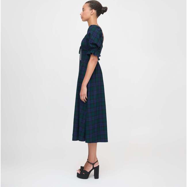 The Ophelia Dress, Blackwatch Tartan - Dresses - 4