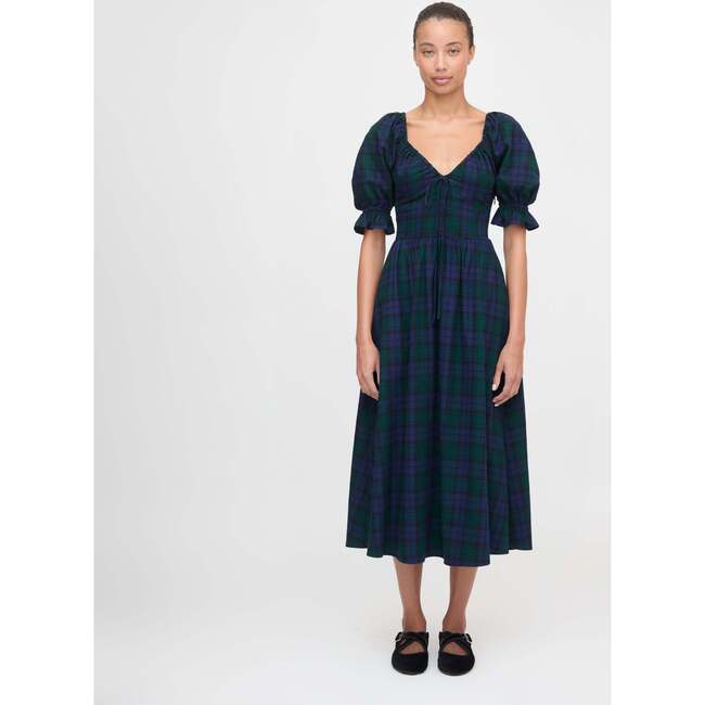 The Ophelia Dress, Blackwatch Tartan - Dresses - 6