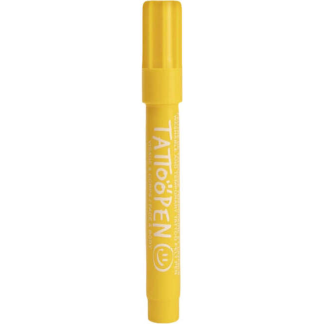 Tattoo Pen for Kids Yellow, Yellow