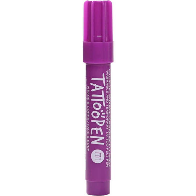 Tattoo Pen for Kids Purple, Brown