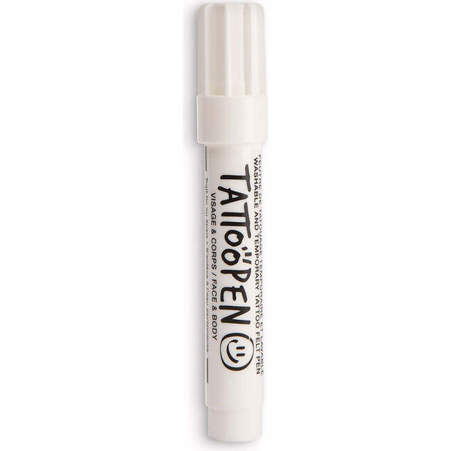 Tattoo Pen for Kids White, White