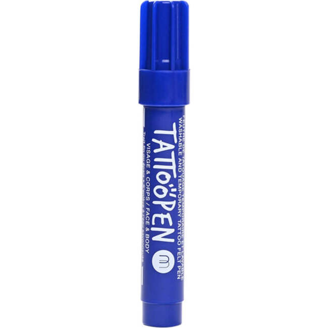 Tattoo Pen for Kids Dark Blue, Brown