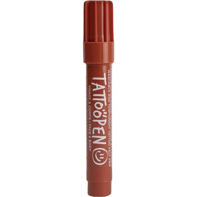 Tattoo Pen for Kids Brown, Brown