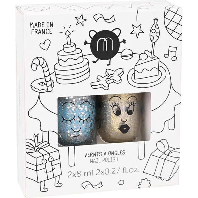 Nail Polish for Kids Set of 2 BOUM, Multii