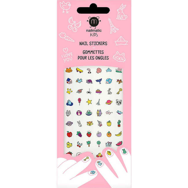 Nail Stickers for Kids HAPPY NAILS, Multi