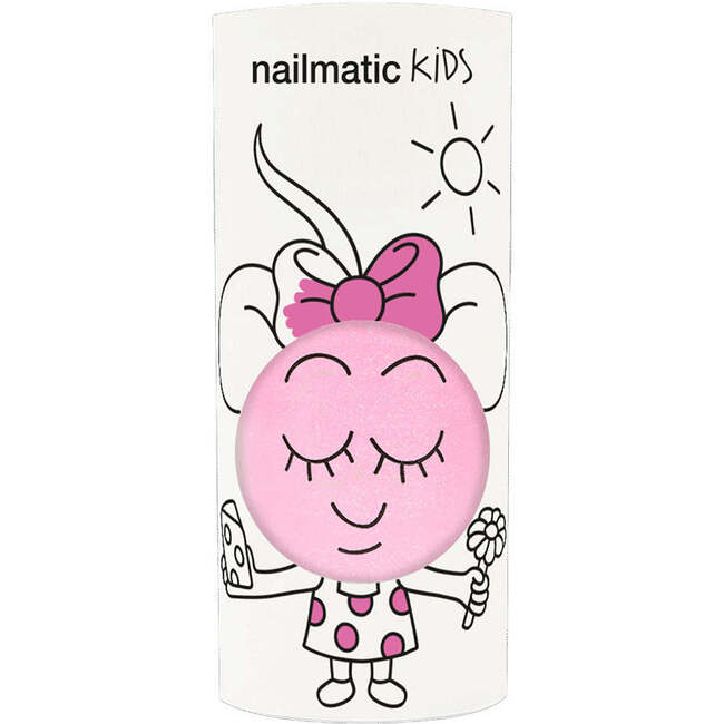 Nail Polish for Kids NEON SINGLE DOLLY Pink Neon, Pink