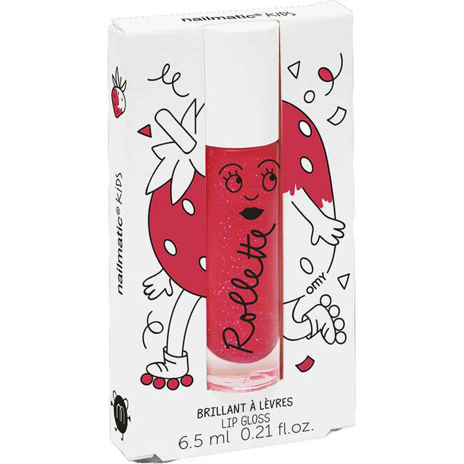 Lip Gloss for Kids STRAWBERRY, Red