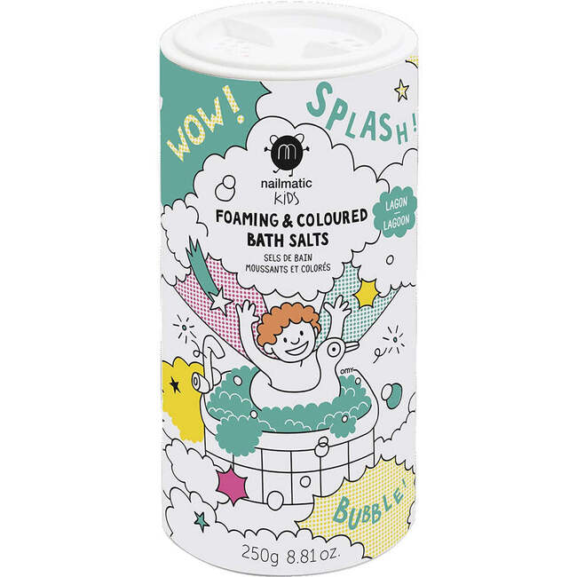 Bath Salts for Kids FOAMING Lagoon, Green