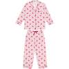 Women's Reindeer Pink Long PJ Set - Pajamas - 1 - thumbnail