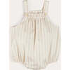 Striped Romper in Beige - Rompers - 1 - thumbnail