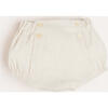 Striped Button Detail Bloomers in Beige - Bloomers - 1 - thumbnail