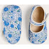 Olivia Floral Mary Jane Pram Shoes in Blue - Mary Janes - 3 - thumbnail