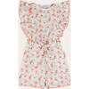 Louisa Floral Ruffle Detail Playsuit in Pink - Dresses - 1 - thumbnail