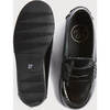 Leather Moccasins, Black - Dress Shoes - 2 - thumbnail