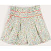 Cordelia Liberty Floral Contrast Piping Shorts in Pink - Shorts - 1 - thumbnail