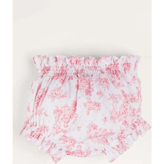 Audrey Toile Bow Detail Bloomers in Pink - Bloomers - 4