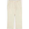 Plain Pocket Detail Trousers in White - Pants - 1 - thumbnail