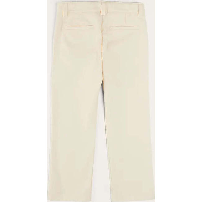Plain Pocket Detail Trousers in White - Pants - 5