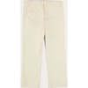 Plain Pocket Detail Trousers in White - Pants - 5