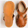 Leather Fishermans Sandals, Brown - Sandals - 4 - thumbnail