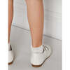 Girls Leather Mary Jane Shoes, Ivory - Mary Janes - 6 - thumbnail