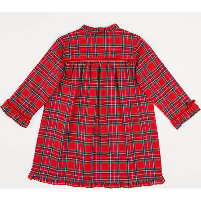 Tartan Nightdress, Red - Pajamas - 6