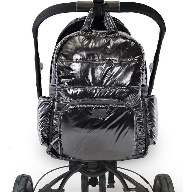 Diaper Backpack, Black Polar - Diaper Bags - 2