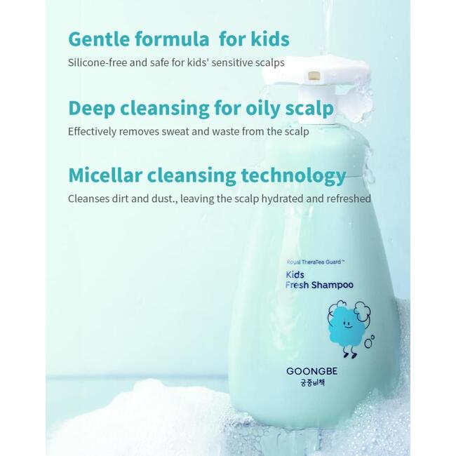 Kids Fresh Shampoo 300ml Set of 2 - Shampoos - 3