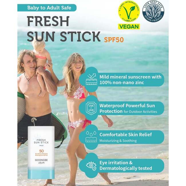 Fresh Sun Stick Mild SPF 50 23g Set of 2