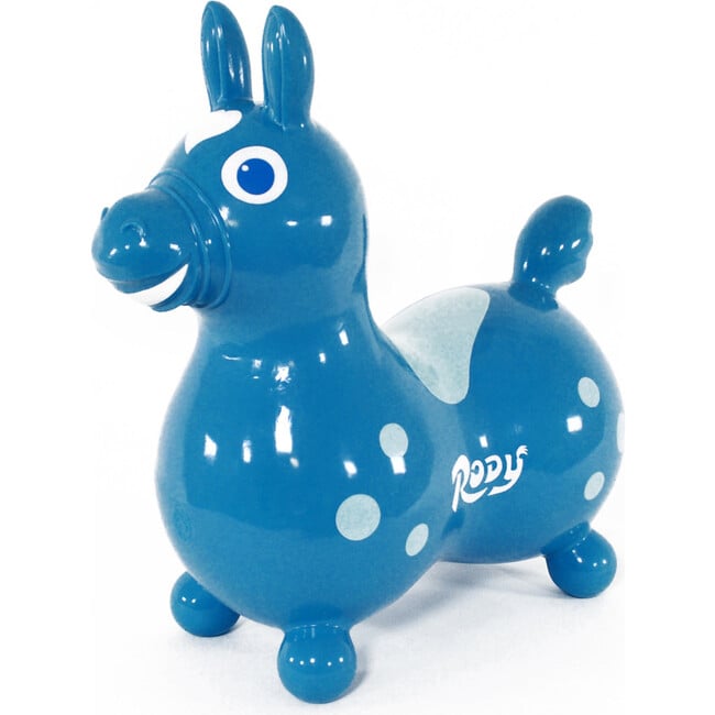 Rody Horse , Teal w/Pump