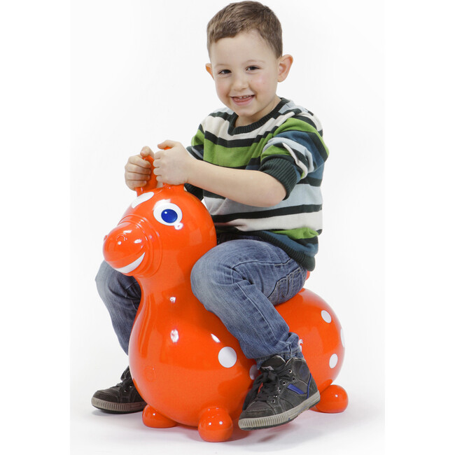 Rody Horse - Orange w/Pump  (Polybag)