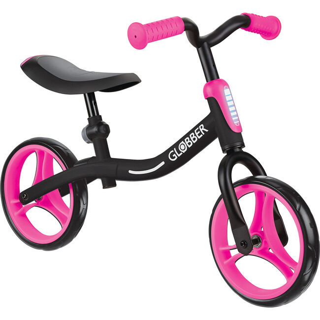 Go Bike, Black/Neon Pink - Balance Bikes - 1