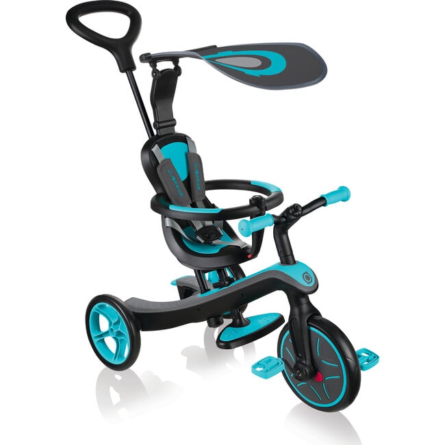 Explorer Trike 4 in 1, Teal - Tricycles - 1
