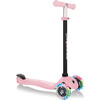 Go-Up Sporty Scooter with Lights, Pastel Pink - Scooters - 3 - thumbnail