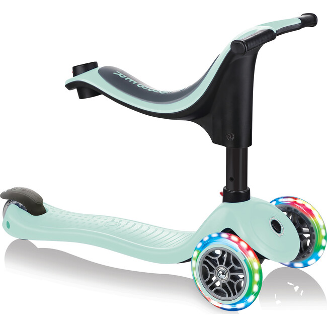 Go-Up Sporty Scooter with Lights, Mint - Scooters - 2