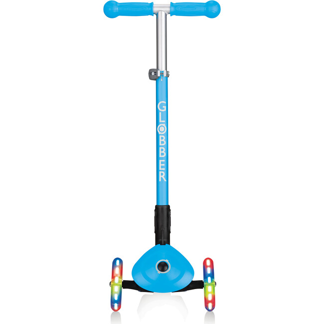Primo Foldable Scooter with Lights, Sky Blue - Scooters - 4