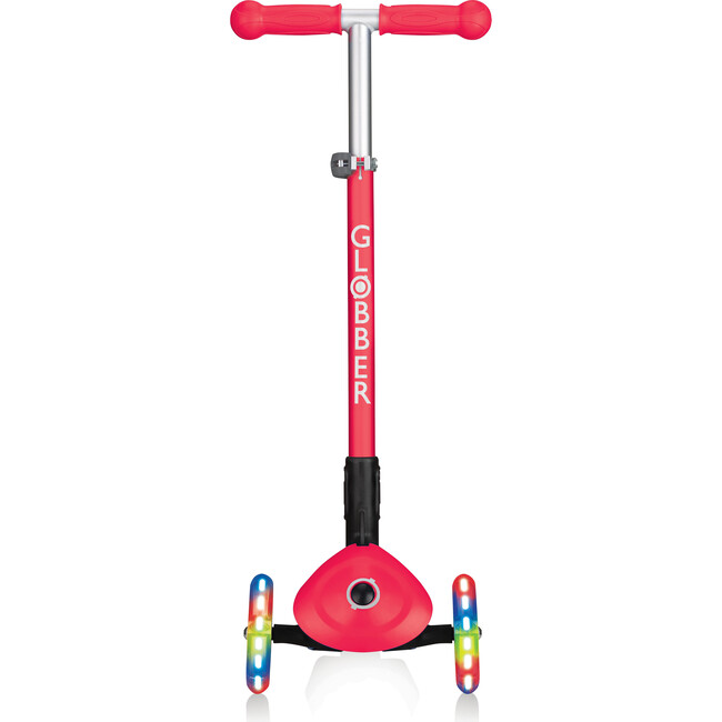 Primo Foldable Scooter with Lights, New Red - Scooters - 4